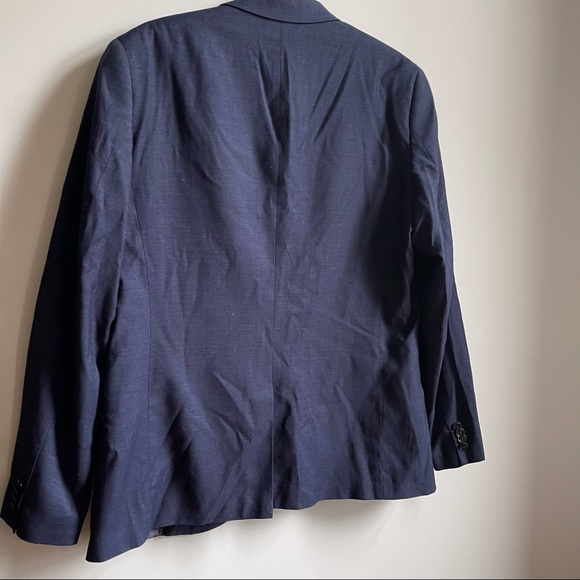 H&M Mens Blue Blazer Size Medium 44R - Picture 6 of 7
